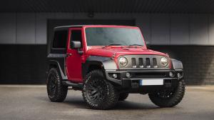 2017 Jeep Wrangler Sahara 3.6 Petrol Black Hawk Wide Track Edition Firecracker Red by Project Kahn